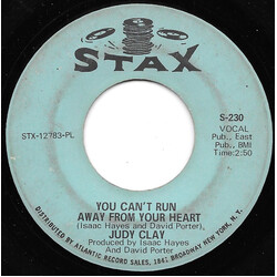 Judy Clay You Can't Run Away From Your Heart / It Takes A Lotta Good Love USED VINYL 7INCH SINGLE 45 RPM