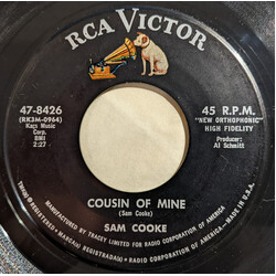 Sam Cooke Cousin Of Mine / That's Where It's At USED VINYL 7INCH 45 RPM