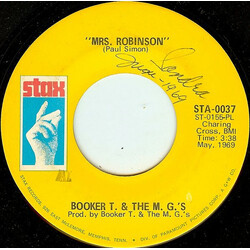 Booker T & The MG's Mrs. Robinson USED VINYL 7INCH 45 RPM SINGLE