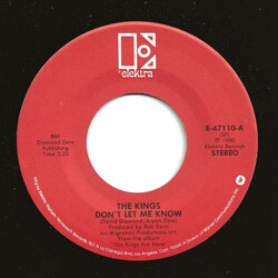 The Kings Don't Let Me Know / Partyitis USED VINYL 7INCH 45 RPM SINGLE STEREO