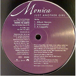 Monica Just Another Girl USED VINYL 12INCH 33 S RPM PROMO