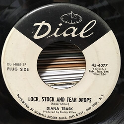 Diana Trask Lock, Stock And Tear Drops USED VINYL 7INCH PROMO