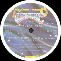 Peter Jacques Band One Two Three (Counting On Love) / The Louder USED VINYL 12INCH 33 S RPM STEREO