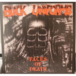 Black Uniforms Faces Of Death Vinyl LP USED