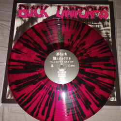 Black Uniforms Faces Of Death Vinyl LP USED
