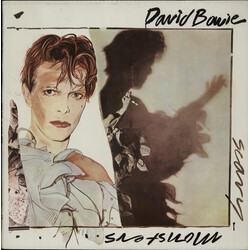 David Bowie Scary Monsters Vinyl LP USED