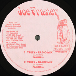 Pam Hall Truly USED VINYL 12INCH 45 RPM