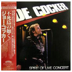 Joe Cocker Spirit Of Live Concert (不死鳥の如く) Vinyl LP USED