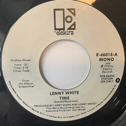 Lenny White Time USED VINYL 7INCH 45 RPM PROMO STYRENE STEREO MONO