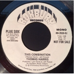 Thomas Harris This Combination USED VINYL 7INCH 45 RPM SINGLE PROMO