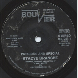 Stacye Branché Precious And Special USED VINYL 7INCH 45 RPM PROMO