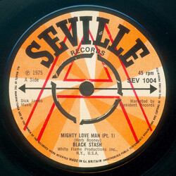 Black Stash Mighty Love Man USED VINYL 7INCH 45 RPM PROMO