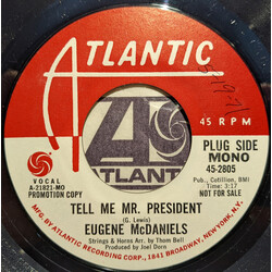 Eugene McDaniels Tell Me Mr. President USED VINYL 7INCH 45 RPM PROMO
