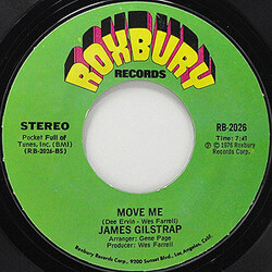 Jim Gilstrap Move Me USED VINYL 7INCH