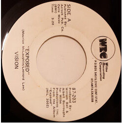 Vision (29) Exposed USED VINYL 7INCH 45 RPM SINGLE PROMO