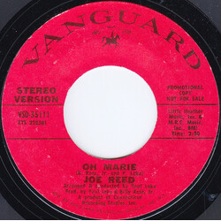 Joe Reed (11) Oh Marie USED VINYL 7INCH 45 RPM PROMO STEREO MONO