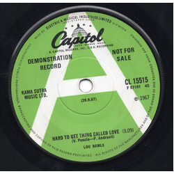 Lou Rawls Hard To Get Thing Called Love USED VINYL 7INCH 45 RPM SINGLE PROMO