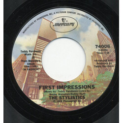 The Stylistics First Impressions USED VINYL 7INCH 45 RPM SINGLE STYRENE