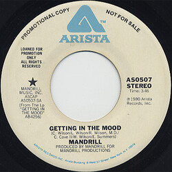 Mandrill Getting In The Mood USED VINYL 7INCH 45 RPM PROMO