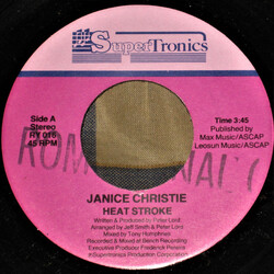 Janice Christie Heat Stroke USED VINYL 7INCH 45 RPM SINGLE