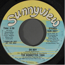 The Bobbettes Oh Boy USED VINYL 7INCH 45 RPM PROMO