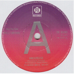 Polly Brown Amoureuse USED VINYL 7INCH PROMO