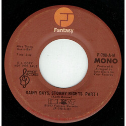 Impact (11) Rainy Days, Stormy Nights   Part I USED VINYL 7INCH 45 RPM SINGLE PROMO STEREO MONO