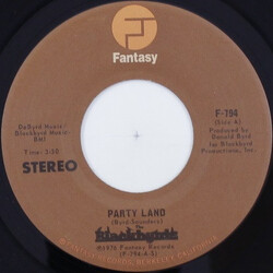 The Blackbyrds Party Land / In Life USED VINYL 7INCH 45 RPM SINGLE STEREO