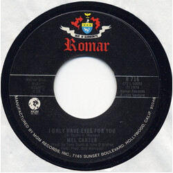 Mel Carter I Only Have Eyes For You / Treasure Of Love USED VINYL 7INCH 45 RPM SINGLE STYRENE