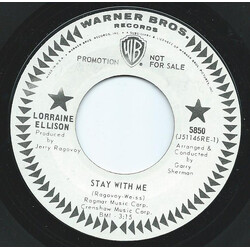 Lorraine Ellison Stay With Me USED VINYL 7INCH 45 RPM SINGLE PROMO