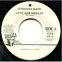 Strange Daze Love Her Medley / Come Out Tonight USED VINYL 7INCH 45 RPM SINGLE