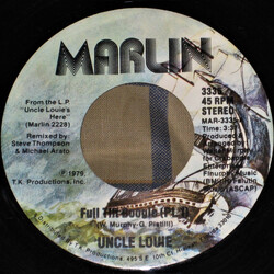 Uncle Louie Full Tilt Boogie USED VINYL 7INCH 45 RPM SINGLE STEREO