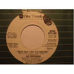 The Crusaders Keep That Same Old Feeling USED VINYL 7INCH 45 RPM SINGLE PROMO STEREO MONO