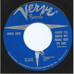 Irene Reid Guess I'll Hang My Tears Out To Dry / It's Too Late USED VINYL 7INCH 45 RPM SINGLE