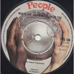 Della Reese Who Is She And What Is She To You USED VINYL 7INCH 45 RPM