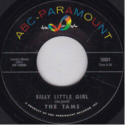 The Tams Silly Little Girl USED VINYL 7INCH 45 RPM SINGLE