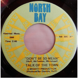Talk Of The Town (3) Don't Be So Mean / Accept Me For What I Am USED VINYL 7INCH 45 RPM