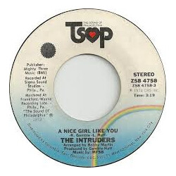 The Intruders A Nice Girl Like You USED VINYL 7INCH 45 RPM