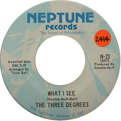 The Three Degrees What I See USED VINYL 7INCH 45 RPM SINGLE