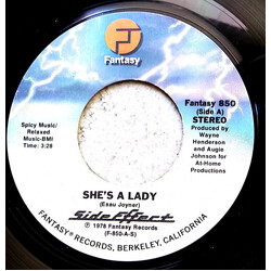 Side Effect She's A Lady / Falling In Love Again USED VINYL 7INCH SINGLE