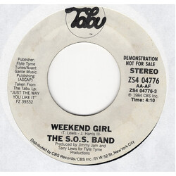 The S.O.S. Band Weekend Girl USED VINYL 7INCH 45 RPM PROMO