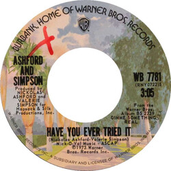 Ashford & Simpson Have You Ever Tried It USED VINYL 7INCH 45 RPM SINGLE