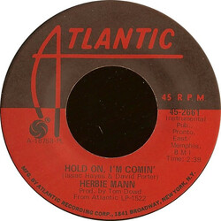Herbie Mann Hold On, I'm Comin' USED VINYL 7INCH 45 RPM