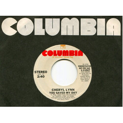 Cheryl Lynn You Saved My Day USED VINYL 7INCH 45 RPM PROMO STEREO