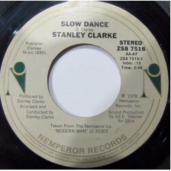 Stanley Clarke Slow Dance / Rock 'N' Roll Jelly USED VINYL 7INCH 45 RPM SINGLE
