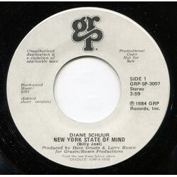 Diane Schuur New York State Of Mind USED VINYL 7INCH 45 RPM PROMO