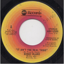 Bobby Bland It Ain't The Real Thing / Who's Foolin' Who USED VINYL 7INCH 45 RPM SINGLE