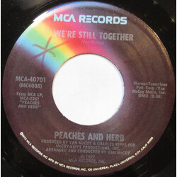 Peaches & Herb We're Still Together USED VINYL 7INCH 45 RPM SINGLE