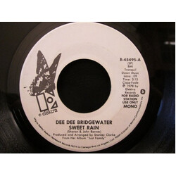 Dee Dee Bridgewater Sweet Rain USED VINYL 7INCH 45 RPM PROMO STEREO MONO