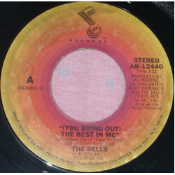 The Dells (You Bring Out) The Best In Me / Wrapped Up Tight USED VINYL 7INCH